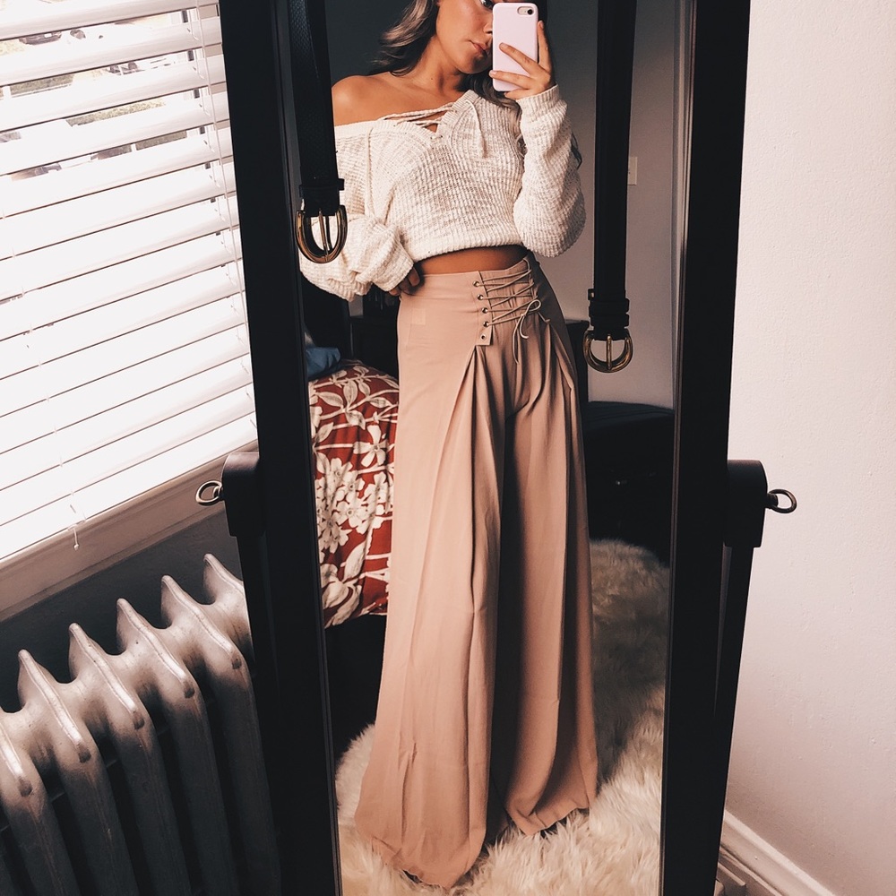 Hello Molly Baby Pink Pants